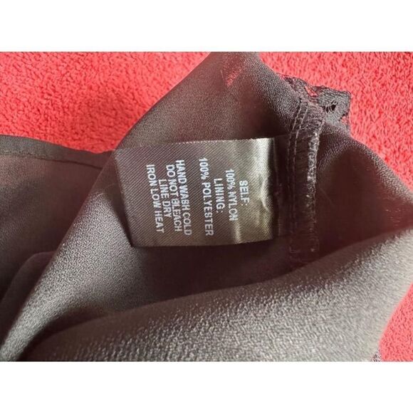 LULUS women’s black pure genius sheer lace top - Picture 6 of 8